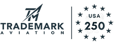 Business logo for Trademark Aviation